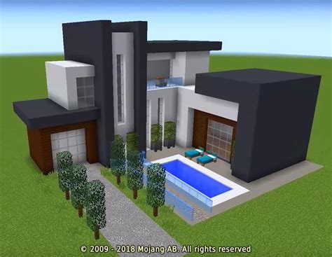 casas modernas en minecraft|casas minecraft planos.